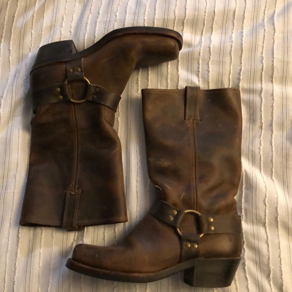 Frye Harness Boots